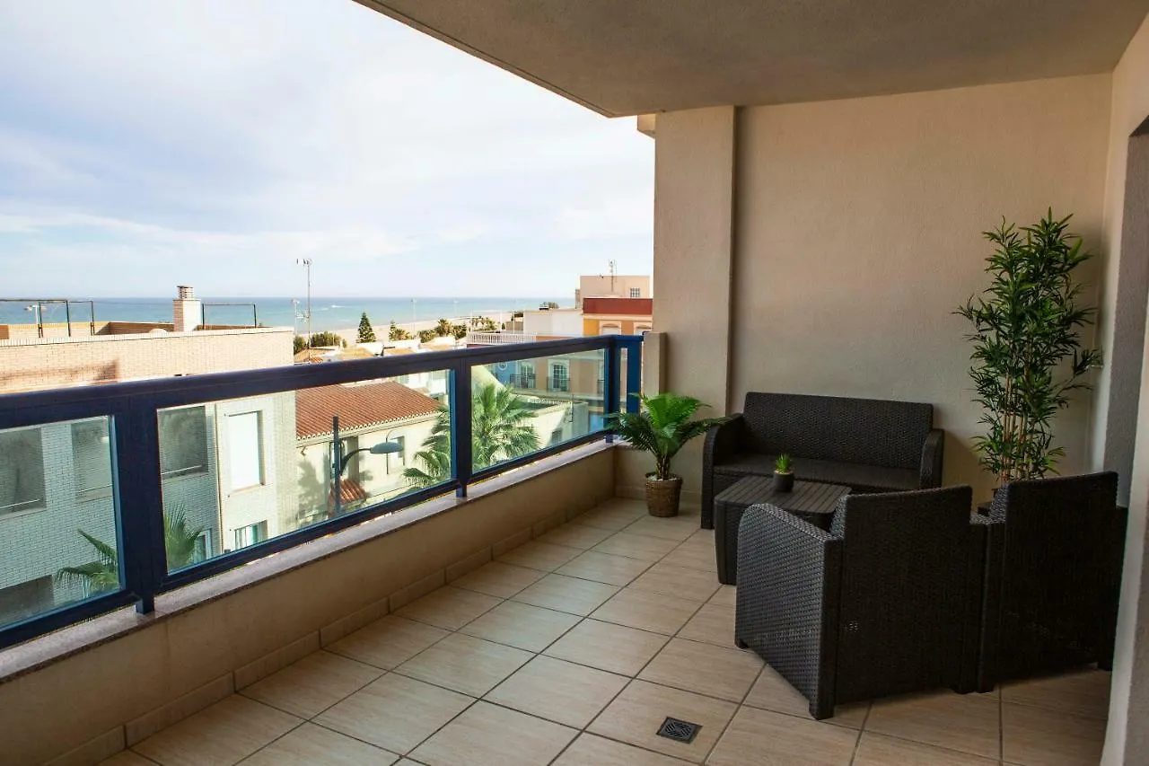 Apartment Las Sirenas -Wifi 100 Mb-, Sea View Roquetas de Mar Spain