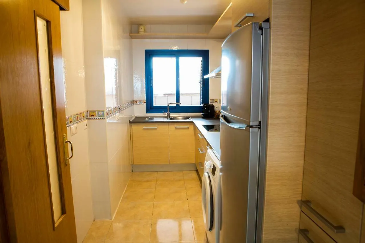 Apartment Las Sirenas, Wifi 100 Mb, Sea View Roquetas de Mar Spain
